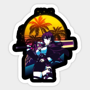 Murata Himeko Arctic Kriegsmesser Sticker